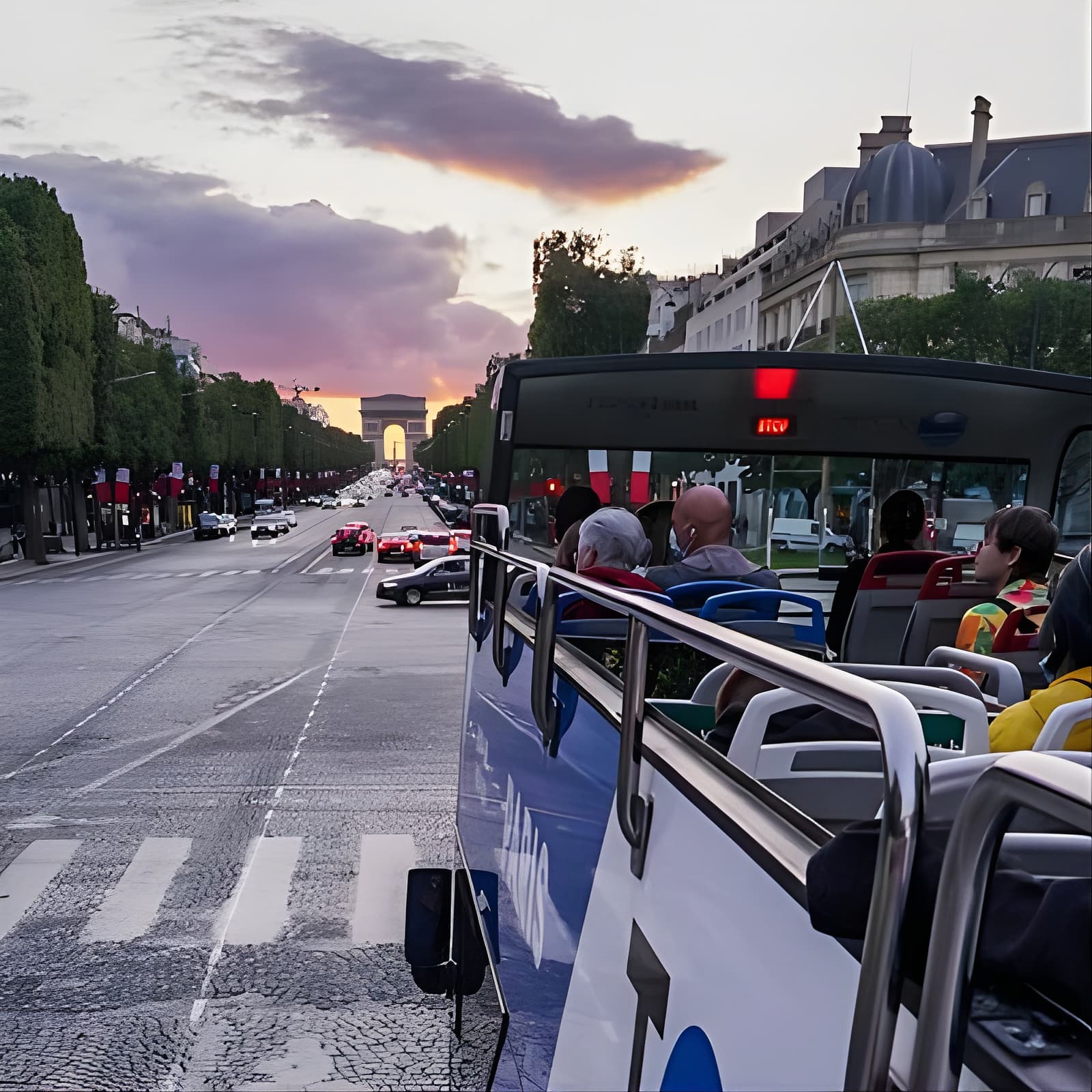 Affiche Paris by Night Tootbus Tour