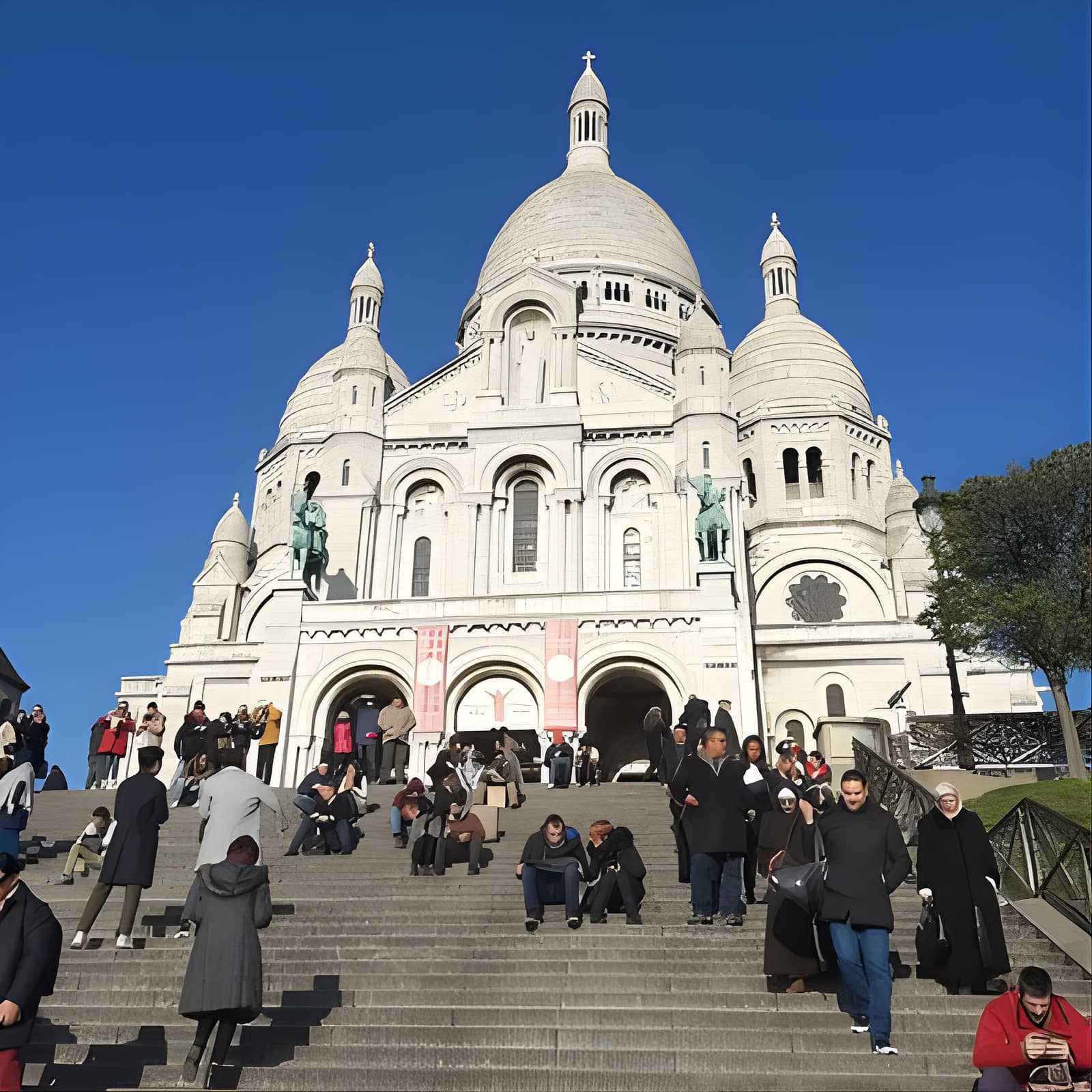 Affiche Montmartre/Sacre-Coeur/Paris- Artistic & Bohemian Epicenter 