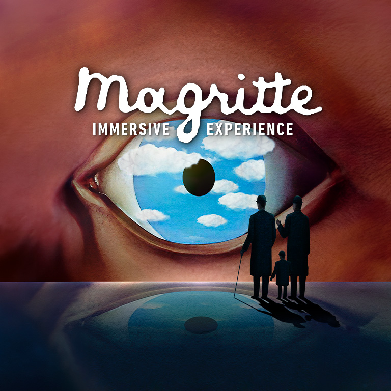 Affiche Atelier Magritte : immersion surréaliste dans l’univers du chocolat belge