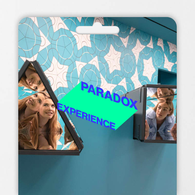 Affiche Paradox Museum Paris - Carte-cadeau