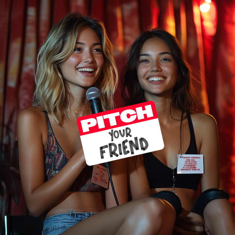 Affiche Pitch Your Friend : Aide tes amis à trouver l'amour