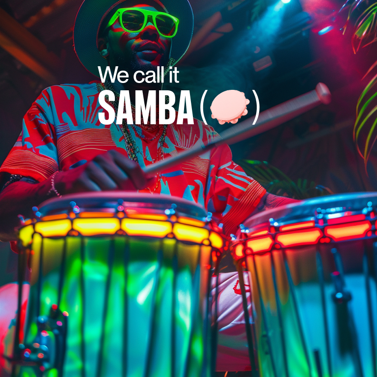 Affiche We Call It Samba : Un voyage au cœur du Brésil