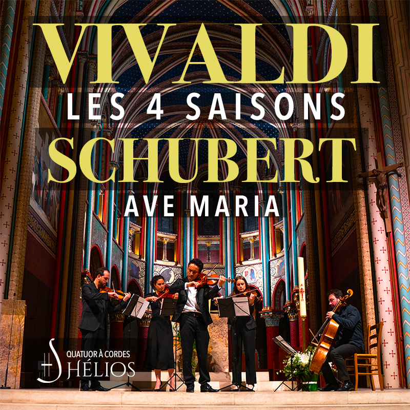 Affiche Orchestre Hélios : Les 4 Saisons de Vivaldi et Célèbres Adagios