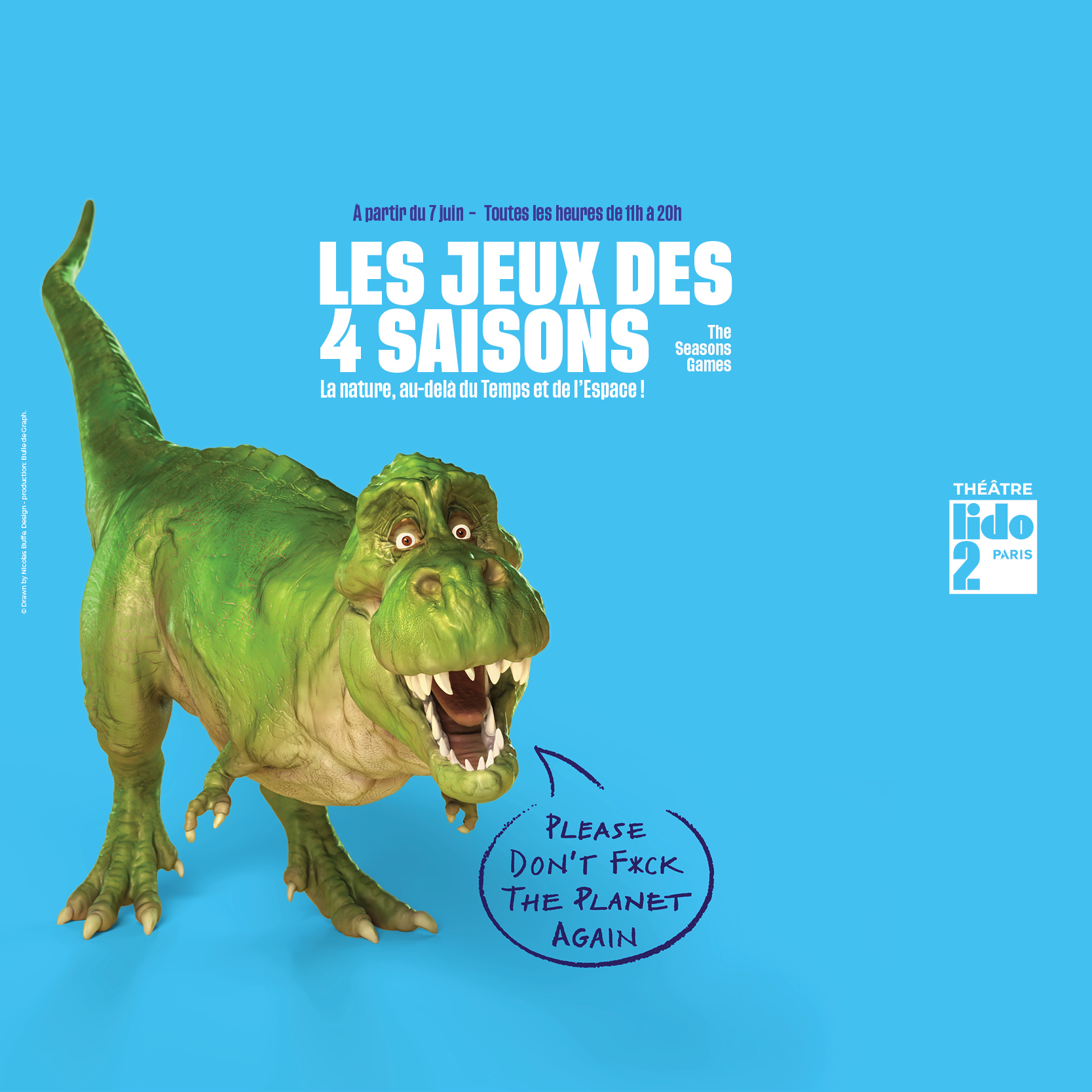 Affiche Les Jeux des 4 saisons au Lido 2 Paris