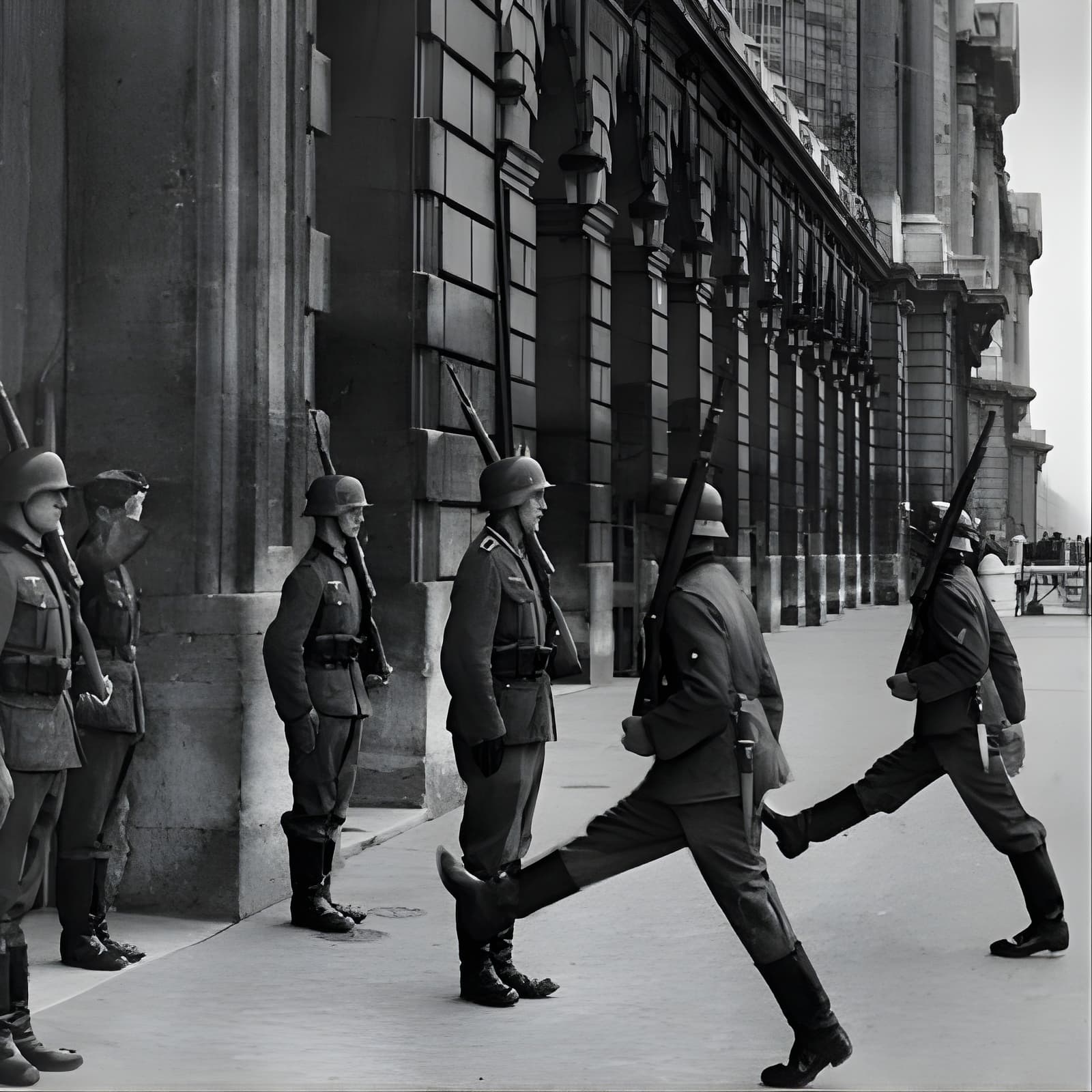 Affiche Occupation and Liberation of Paris