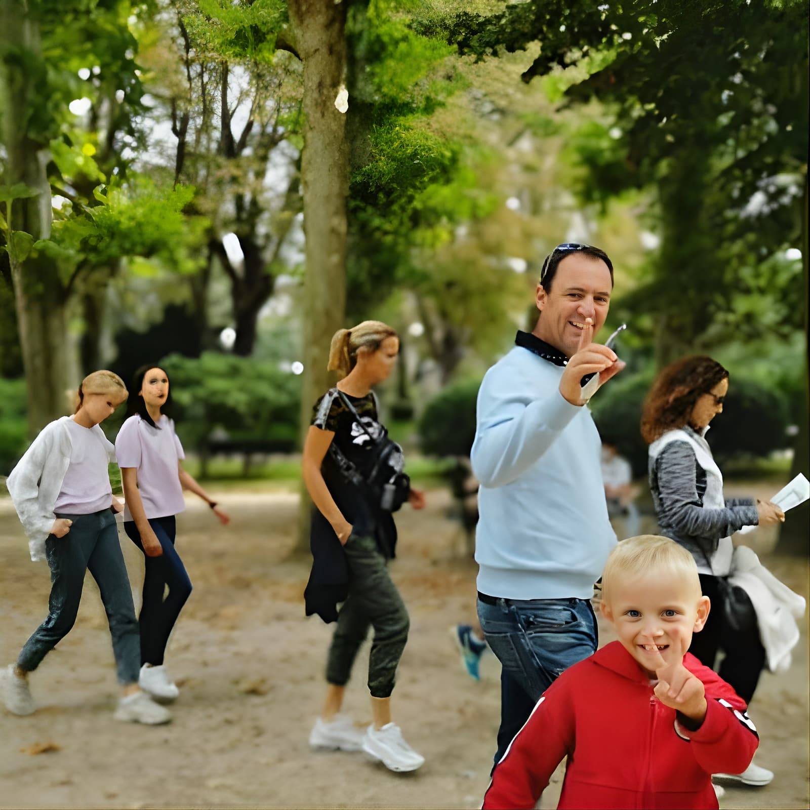 Affiche Escape game in the Luxembourg garden - adults, children or teenagers