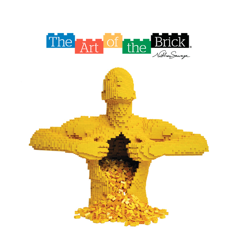 Affiche The Art of the Brick : Exposition d'art en LEGO®