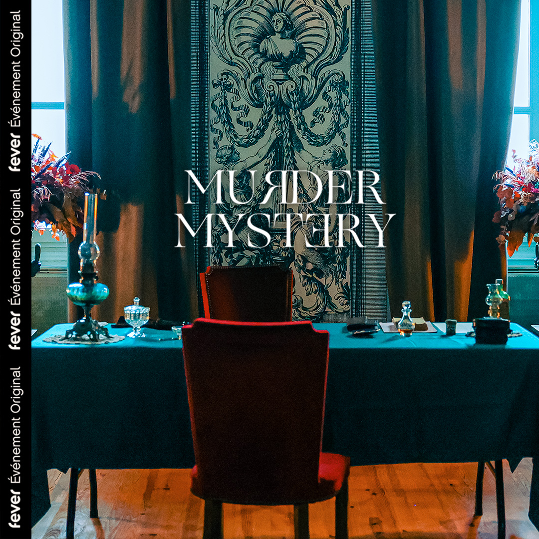 Affiche Murder Mystery : enquête immersive au cabaret du Théâtre Molière