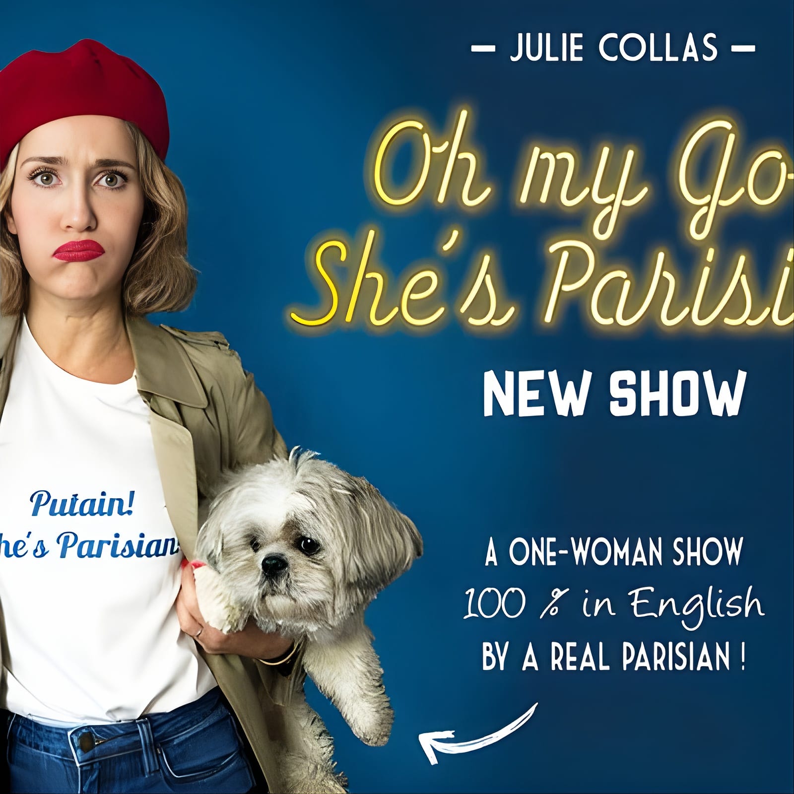 Affiche Oh My God She's Parisian! English Comedy Show in Paris