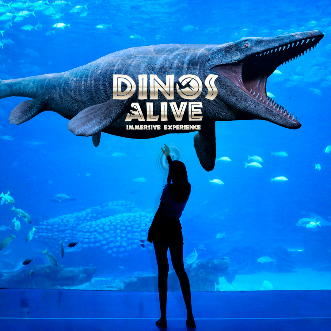 Affiche Dinos Alive : Une expérience immersive