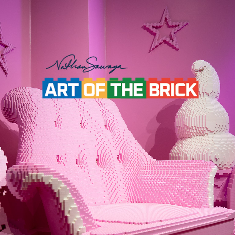 Affiche The Art of the Brick : Exposition d'art en LEGO®