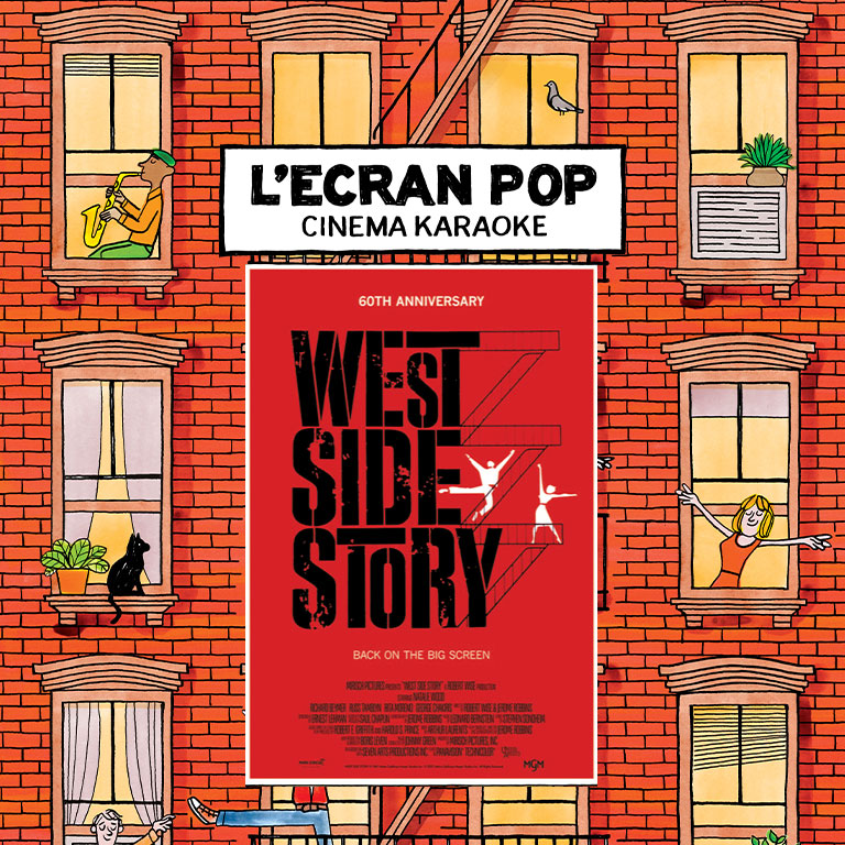 Affiche L'Ecran Pop Cinéma-Karaoké : West Side Story