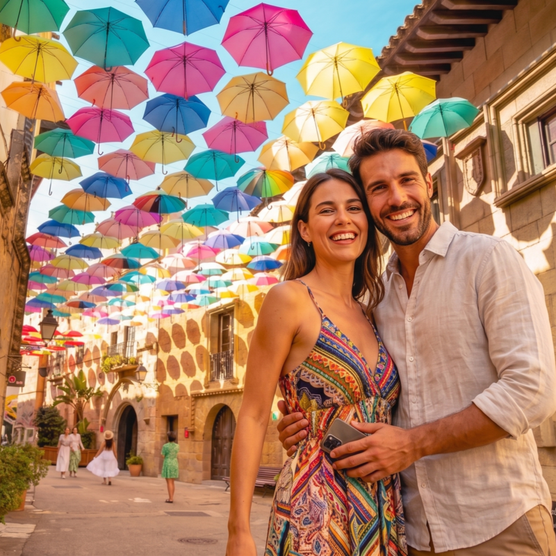 Poble Espanyol in Barcelona, where history meets leisure and culture