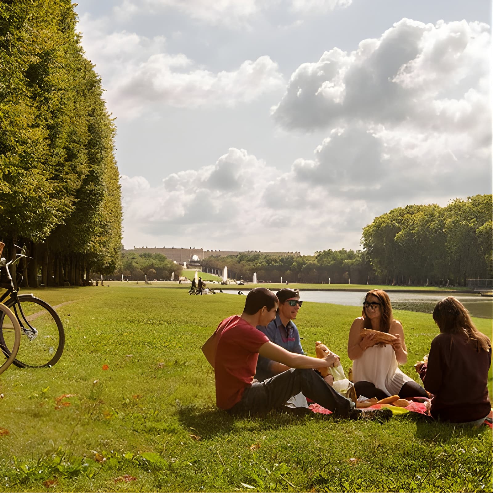 Affiche Versailles Bike Tour with Market, Gardens & Guided Palace Tour