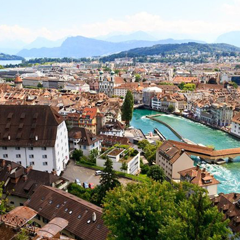 Affiche Tagesausflug nach Luzern inkl. Tour-Guide