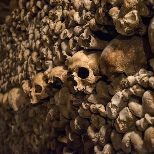 Affiche Visite audioguidée des Catacombes de Paris