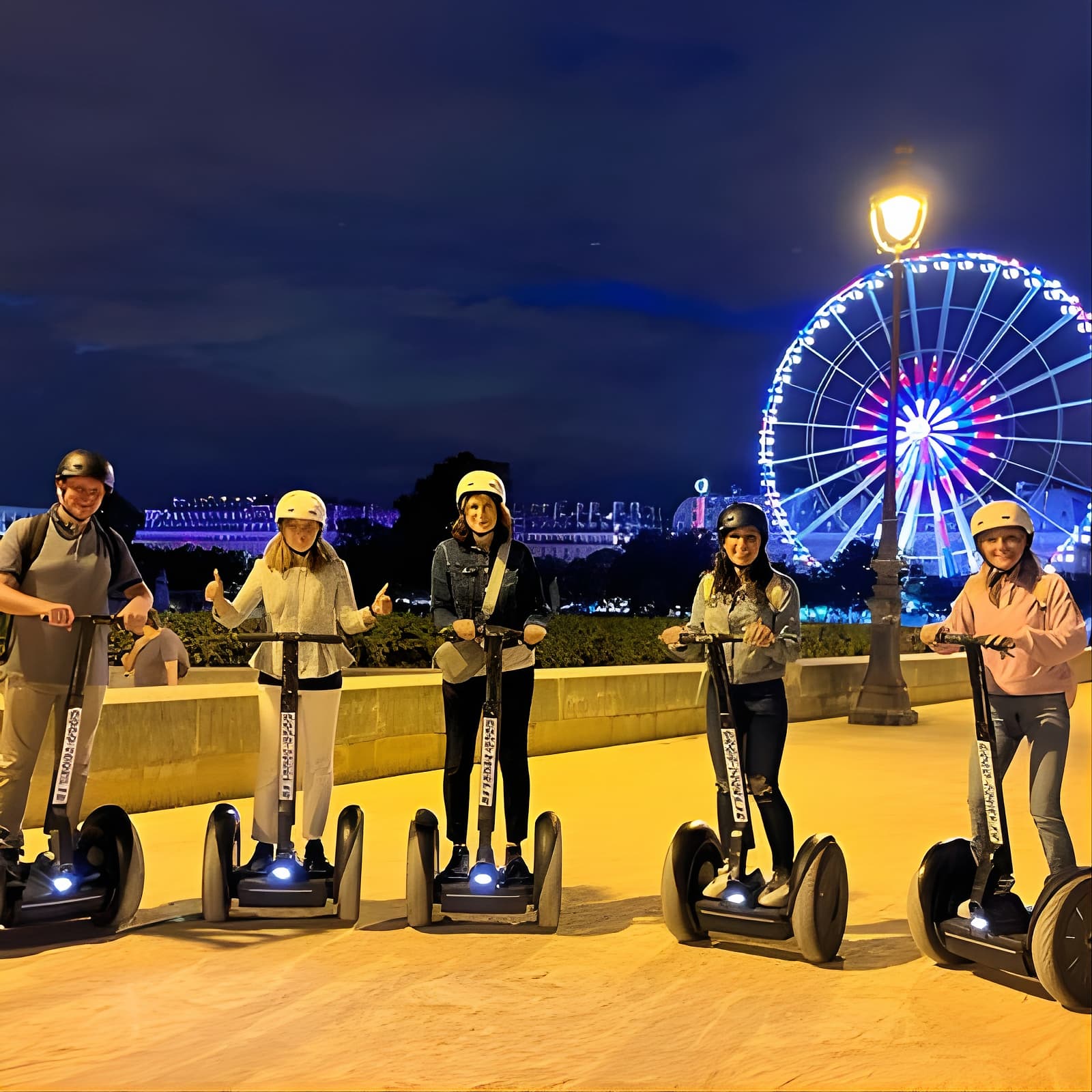 Affiche Night Group Tour on Segway