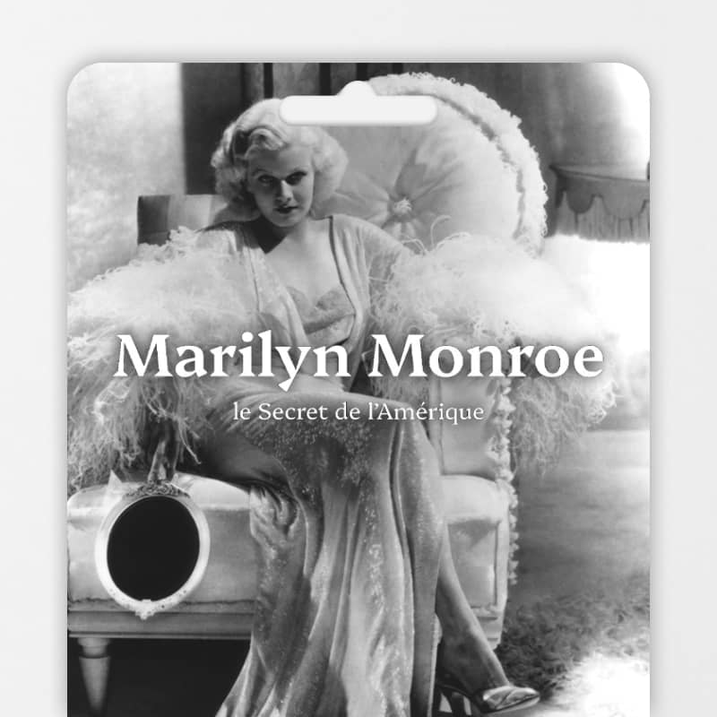 Affiche Marilyn Monroe, Le Secret de l'Amérique - Carte-cadeau