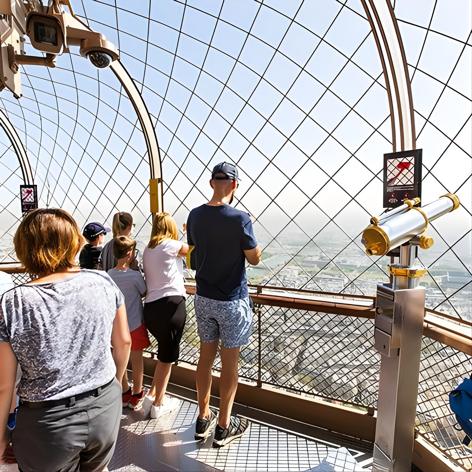 Affiche Eiffel Tower Small-Group Access to 2nd Floor by Elevator 