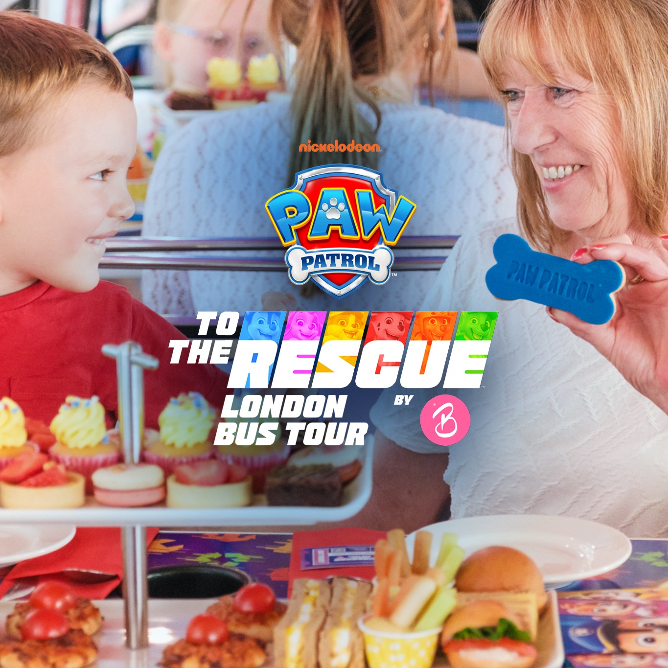 PAW Patrol Afternoon Tea Bus Tour