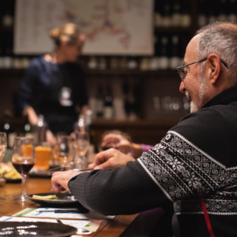 Affiche Dégustation de vin et de champagne