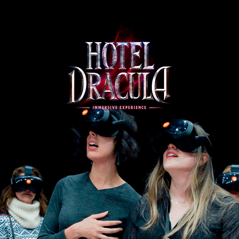 Affiche Hôtel Dracula, la plus grande expérience immersive d’épouvante