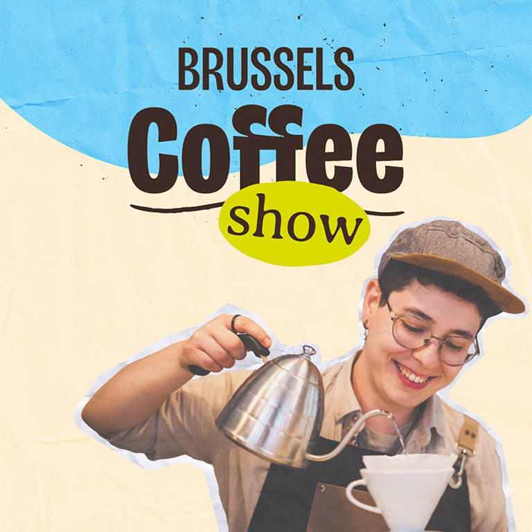 Affiche Brussels Coffee Show : le Premier Festival du Café de Spécialité & chocolat Bean to bar en Belgique