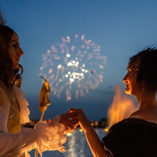 Affiche Château de Versailles : Billet pour le spectacle des Grandes Eaux Nocturnes