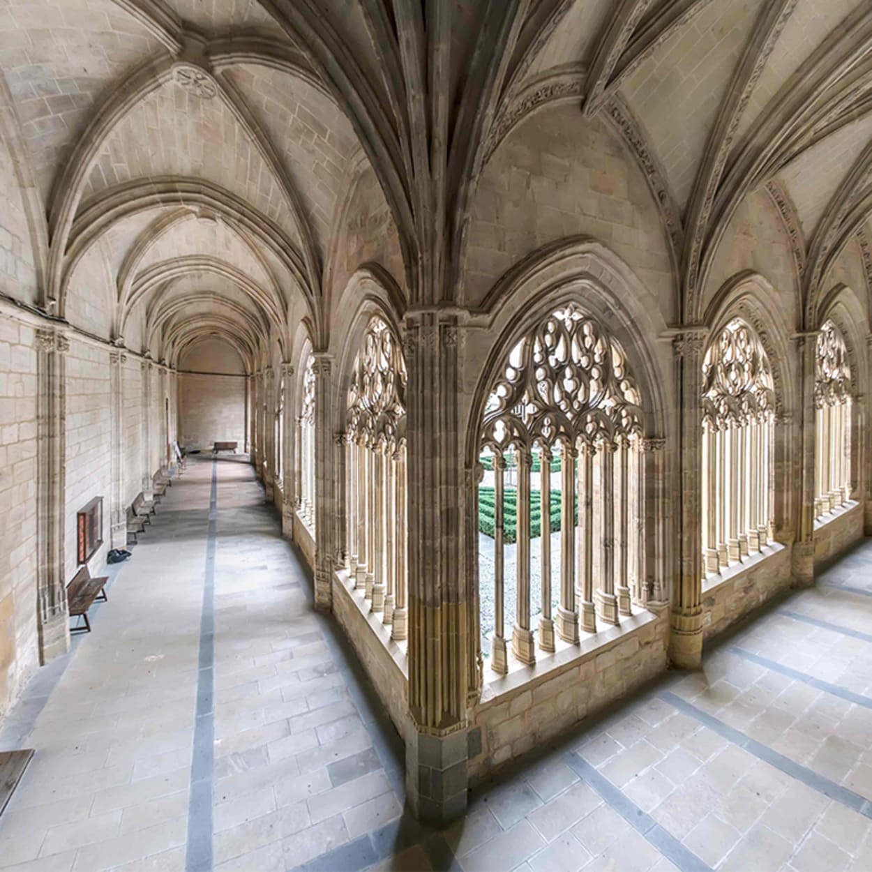 bóveda del claustro