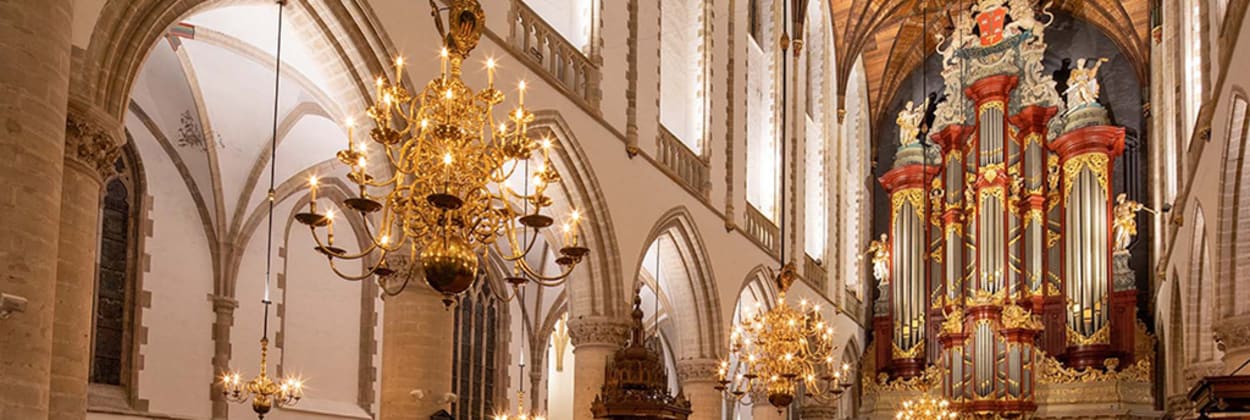 The St. Bavo Church in Haarlem