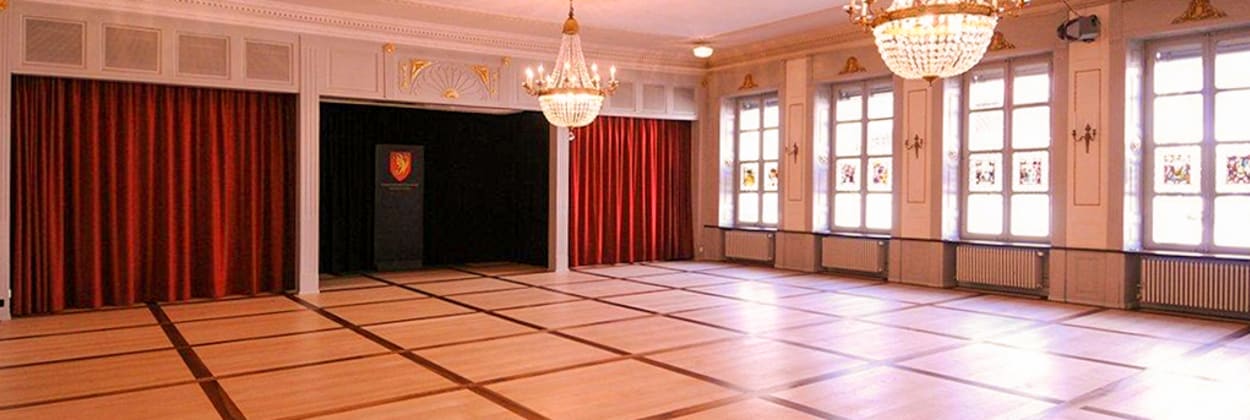 Festsaal der Maskenliebhaber-Gesellschaft der Stadt Luzern