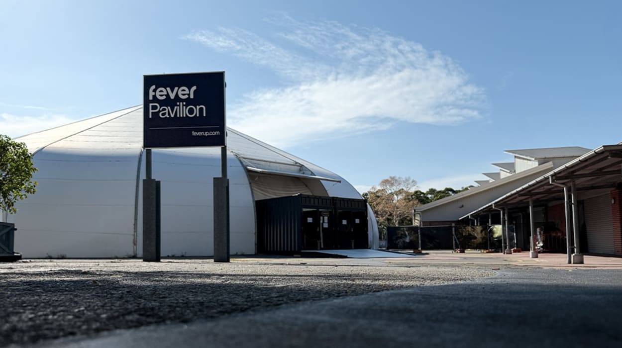 Fever Pavilion at Sydney Showground