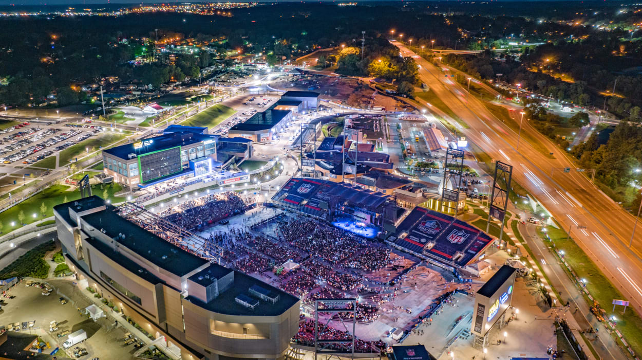 Tom Benson Hall of Fame Stadium