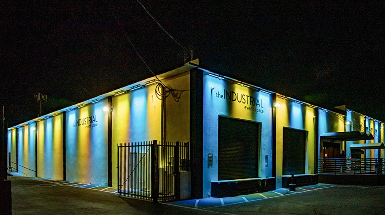 the INDUSTRIAL event space
