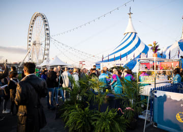 Bajo la Gran Carpa en Gulfstream Park