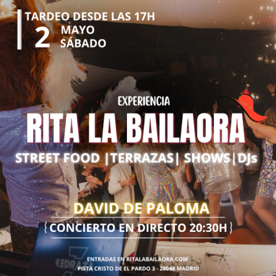 An image for the event Tardeo en Rita la Bailaora (con David de Paloma)