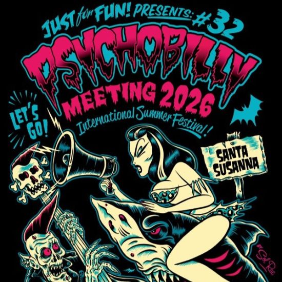 An image for the event 32th PSYCHOBILLY MEETING 2026 SANTA SUSANNA