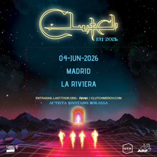 An image for the event Clutch en La Riviera, Madrid 2026