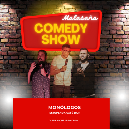 An image for the event Malasaña Comedy Show