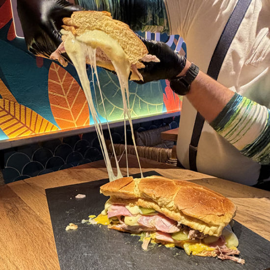 An image for the event Atrévete con el Sandwichón Cubano XXL