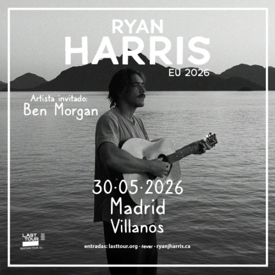 An image for the event Ryan Harris en Sala Villanos, Madrid 2026