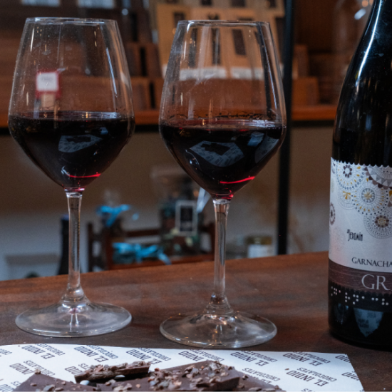 An image for the event Degustación de vino con chocolate