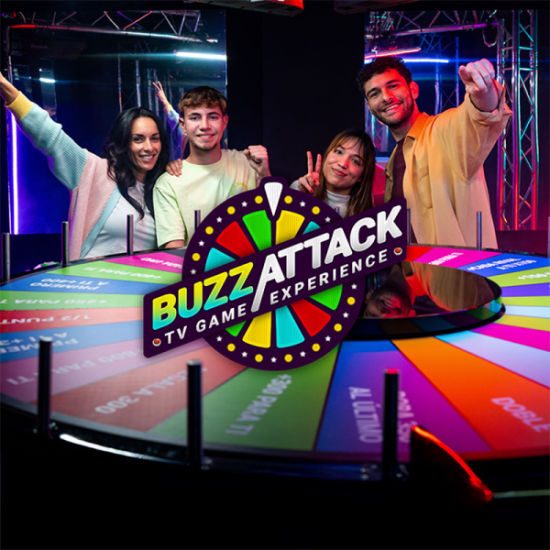 An image for the event BuzzAttack: La Experiencia de TV en Vivo - Madrid