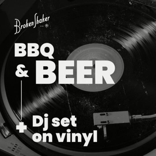 An image for the event Brunch BBQ & Beer + Dj Set on Vinyl en el rooftop del Hotel Generator