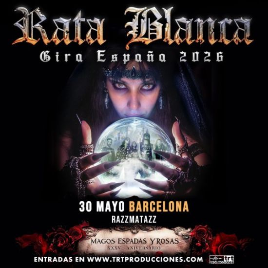 An image for the event RATA BLANCA en BARCELONA (RAZZMATAZZ)