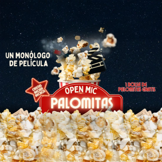 An image for the event Palomitas Open Mic