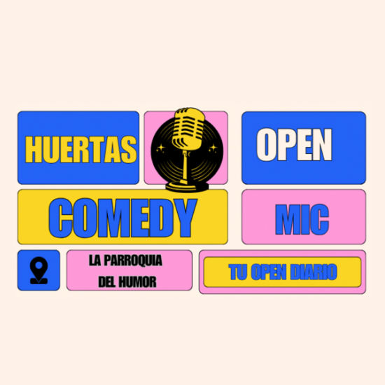 An image for the event Huertas Comedy Open Mic