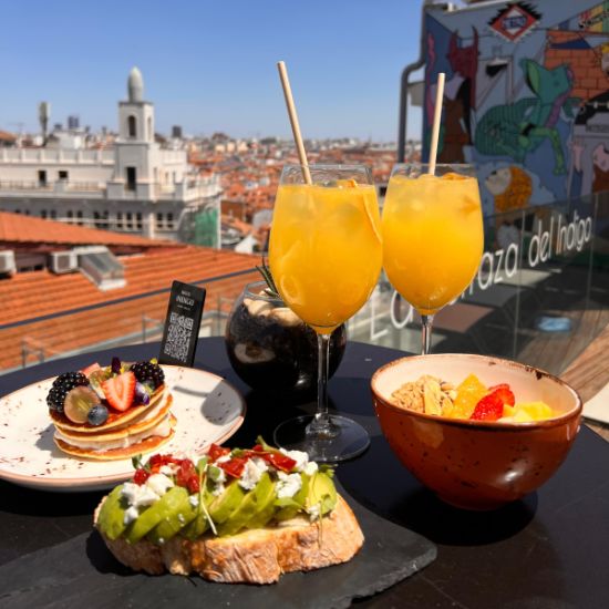 An image for the event Brunch en el Rooftop del Hotel Indigo Madrid Gran Vía