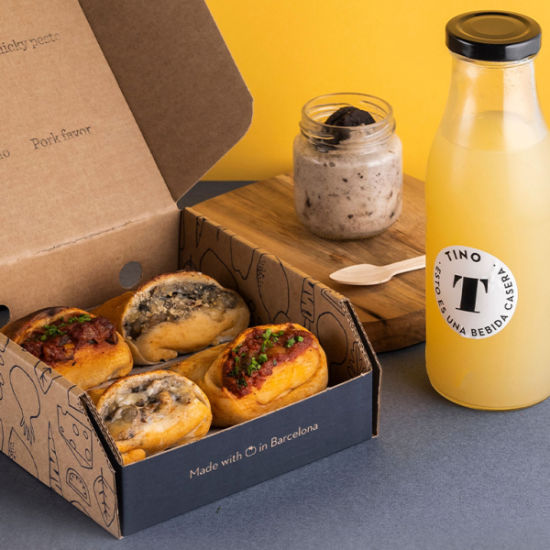 An image for the event Menú de Tino para dos: empanada, pizza y burrito todo en uno