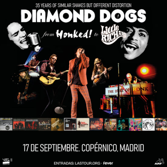 An image for the event Diamond Dogs en Sala Copérnico, Madrid 2026